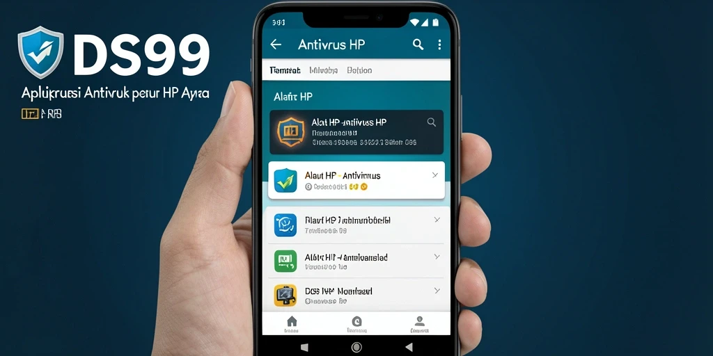Tampilan antarmuka DS99 yang intuitif dan fungsional.