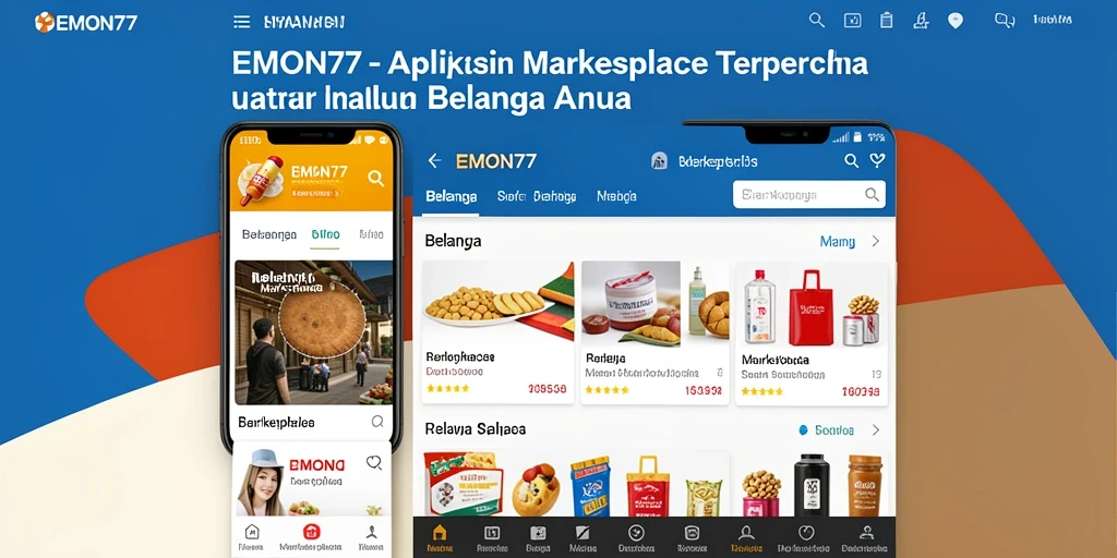 Tampilan antarmuka EMON77 yang user-friendly untuk belanja online.