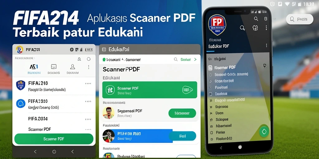 Tampilan antarmuka aplikasi FIFA234 saat melakukan pemindaian dokumen PDF.